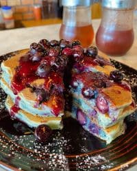 blueberry pancakes